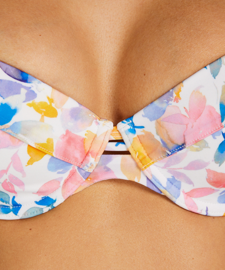 Polstret bikinitopp med b&oslash;yle Palma, Hvit