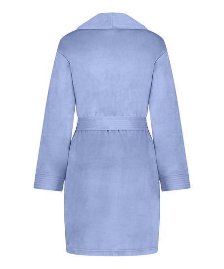 Badekåpe Velours, Blå