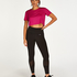 HKMX Crop-topp Mesh, Rosa