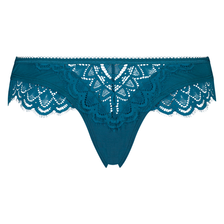 Ariana High Leg Brazilian, Bl&aring;