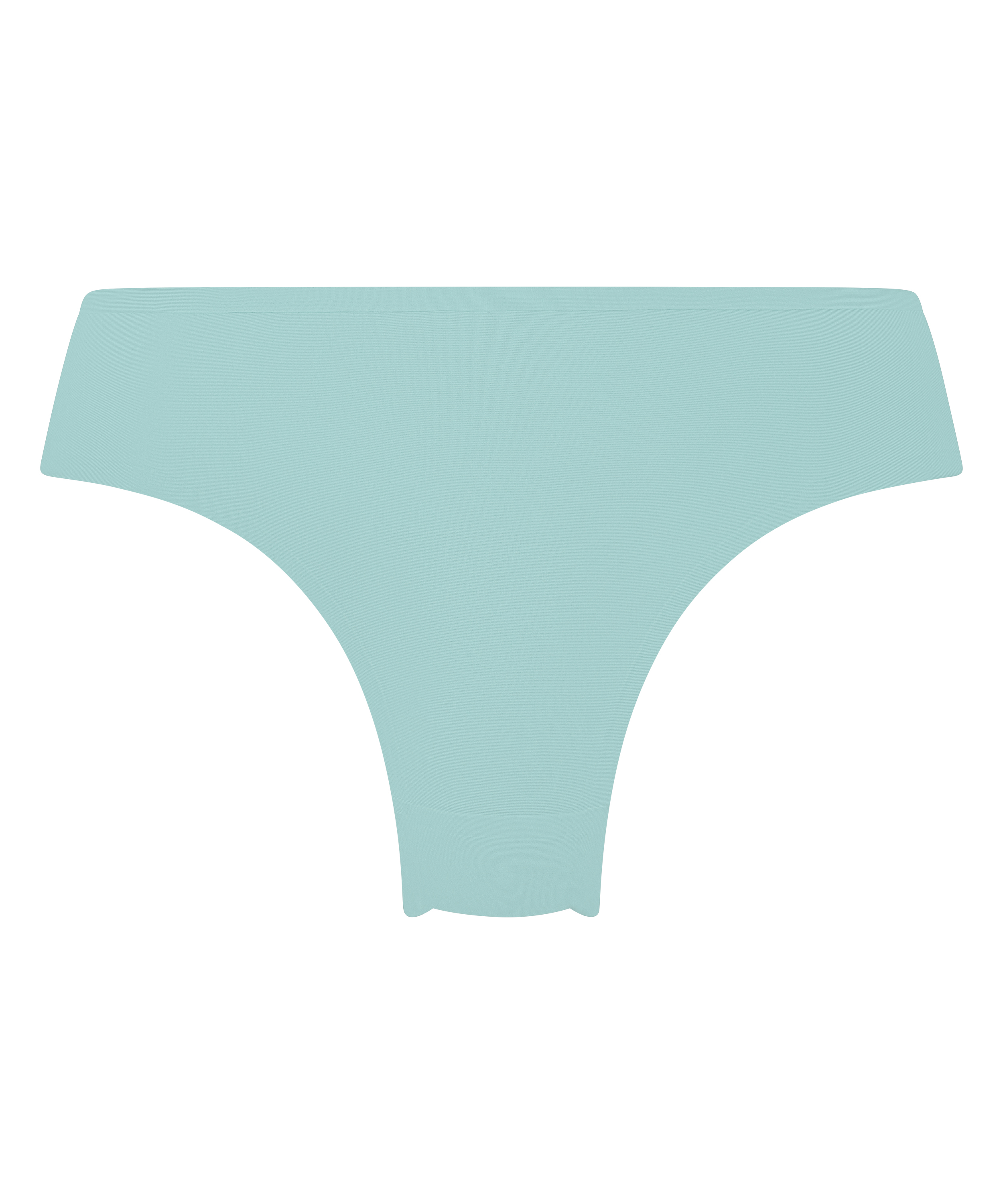 Invisible brasiliansk truse Lace Back, Blå, main