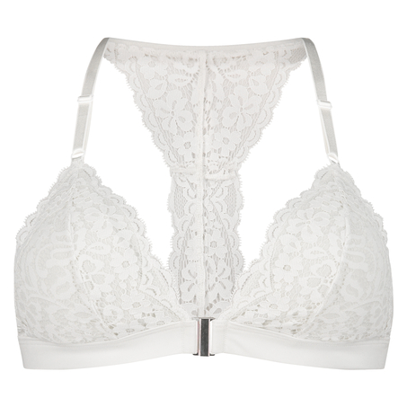 Marina foret triangel-bralette, Hvit