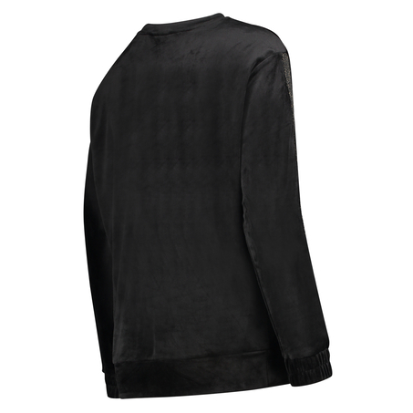 Velvet Shimmer mammatopp, Svart