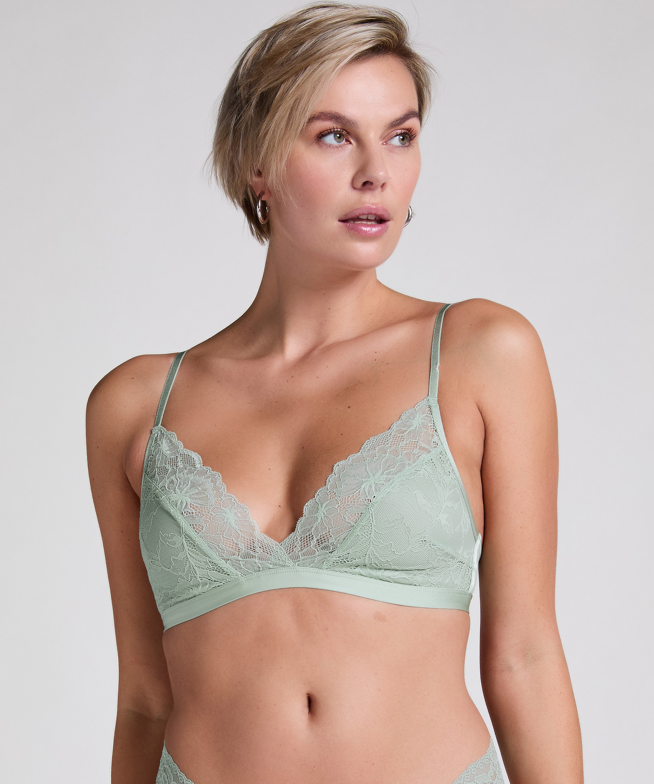 Bralette Stormi, Grønn, main