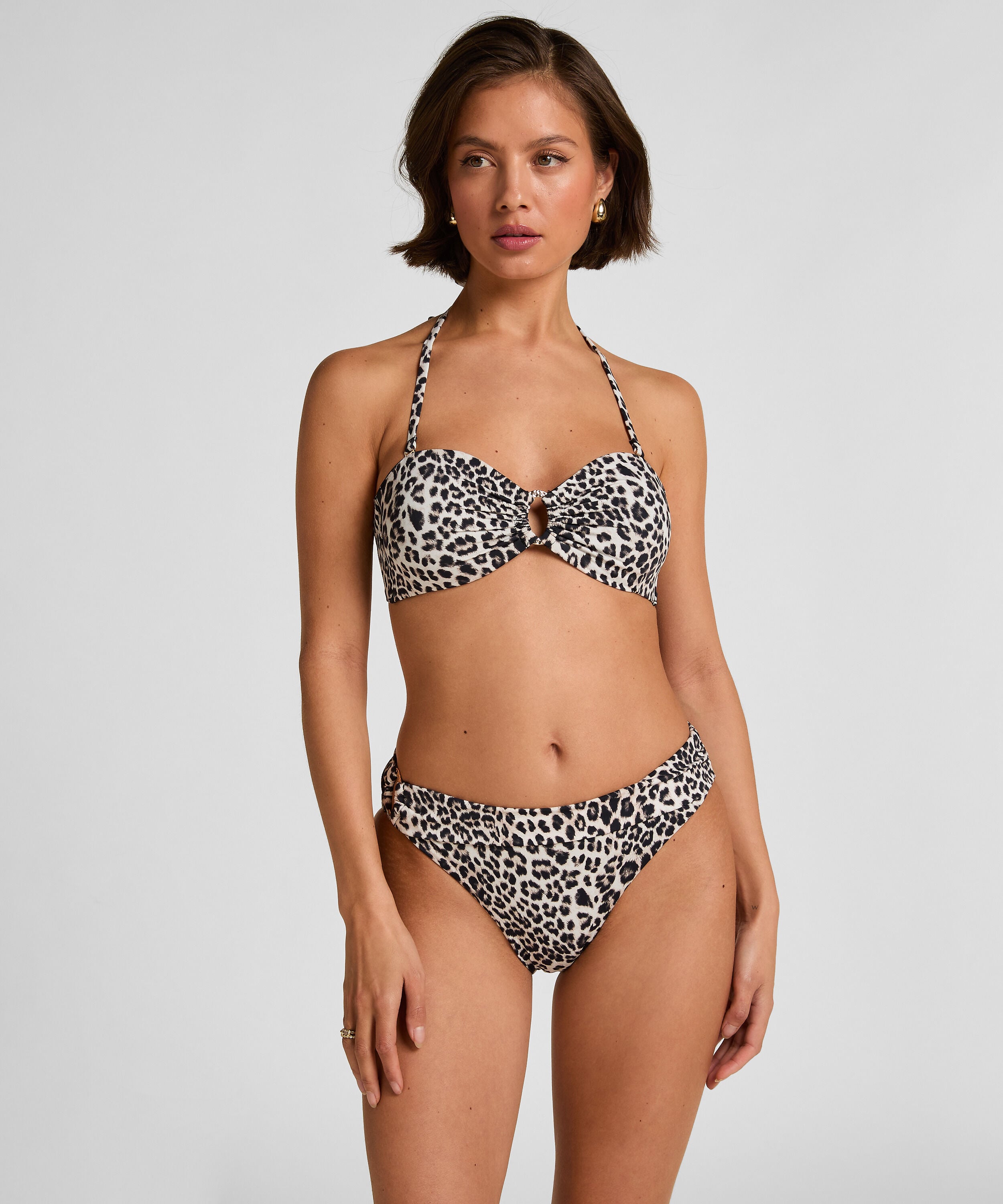 Bikinibukse Leopard, Svart Bikinibukse Leopard, Svart