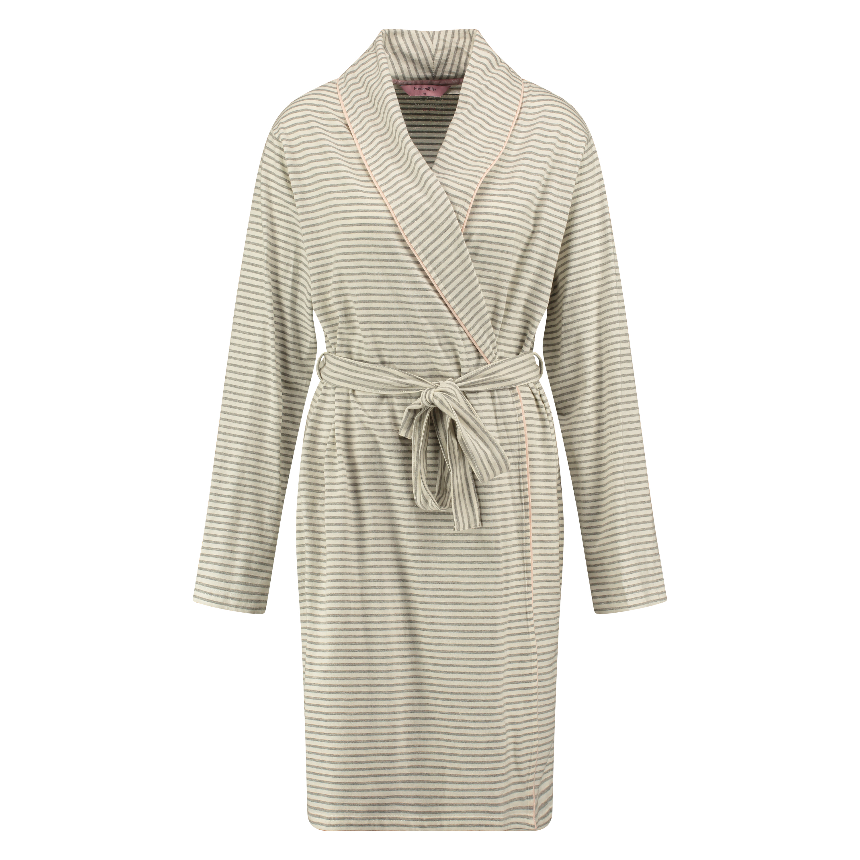 Bathrobe Jersey Robe, Grå, main