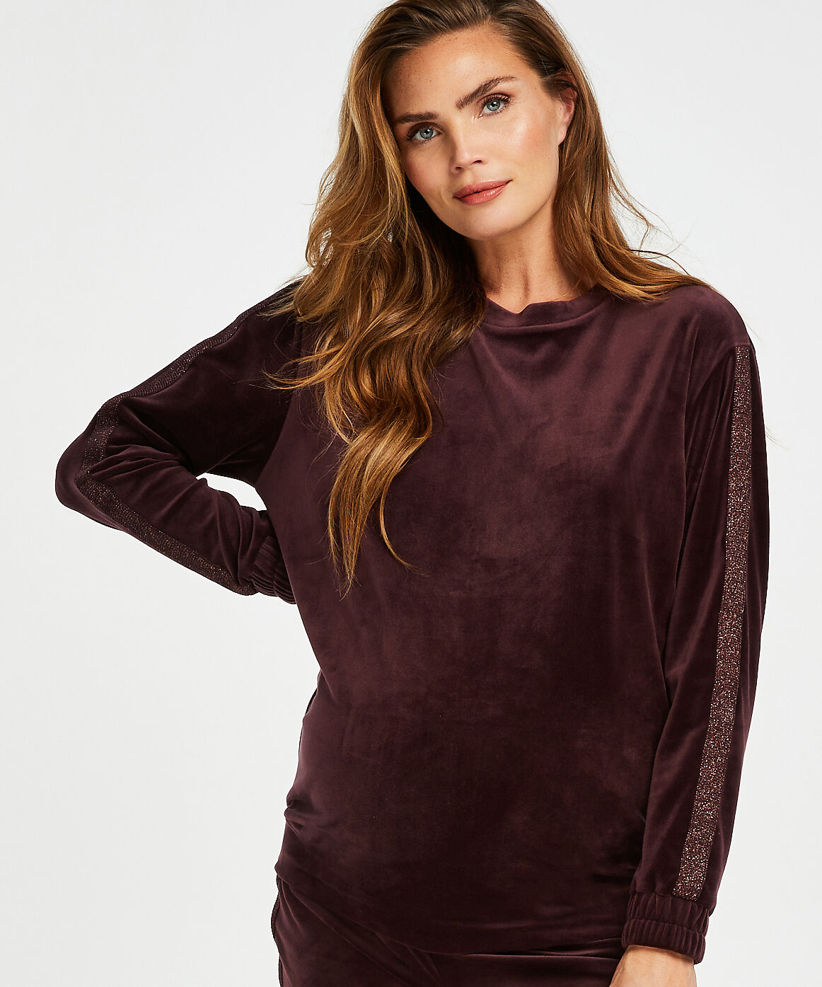Velvet Shimmer mammatopp, Lilla