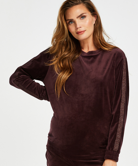 Velvet Shimmer mammatopp, Lilla