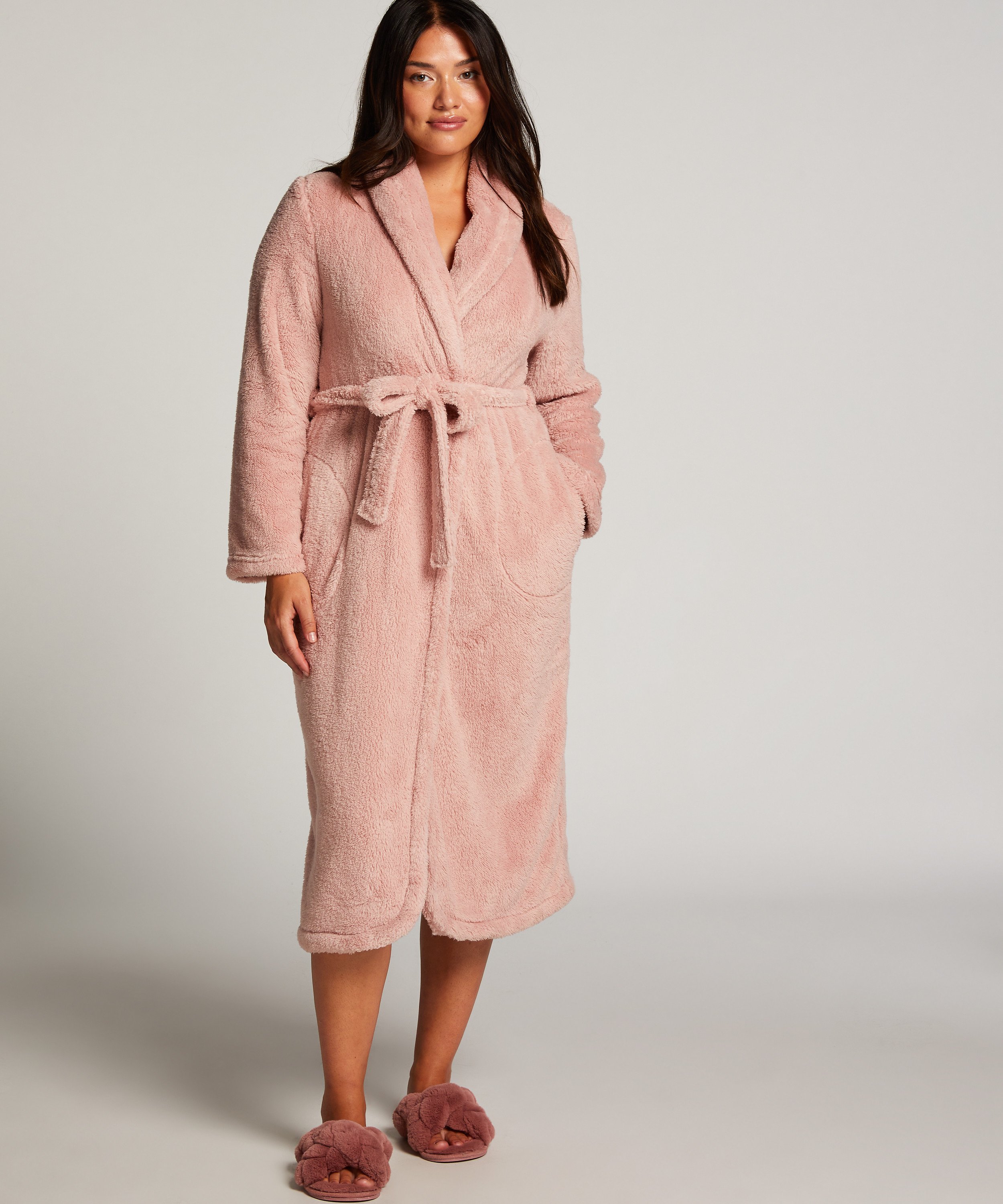 Badekåpe Fleece, Rosa, main