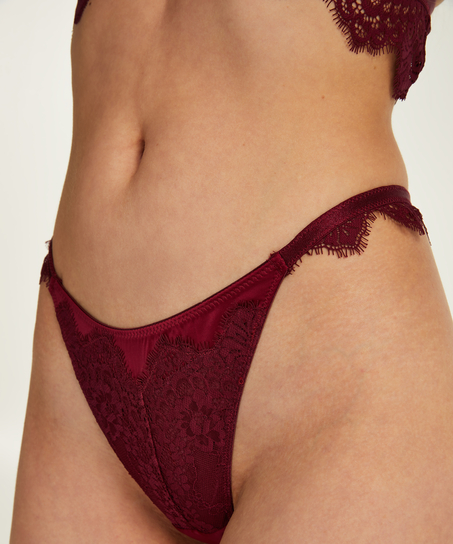 Violet stringtruse med høly skjæring, Lilla