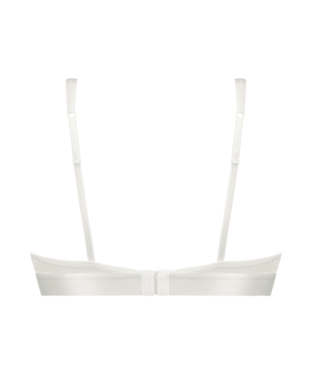 Bralette Vibing Mesh, Hvit