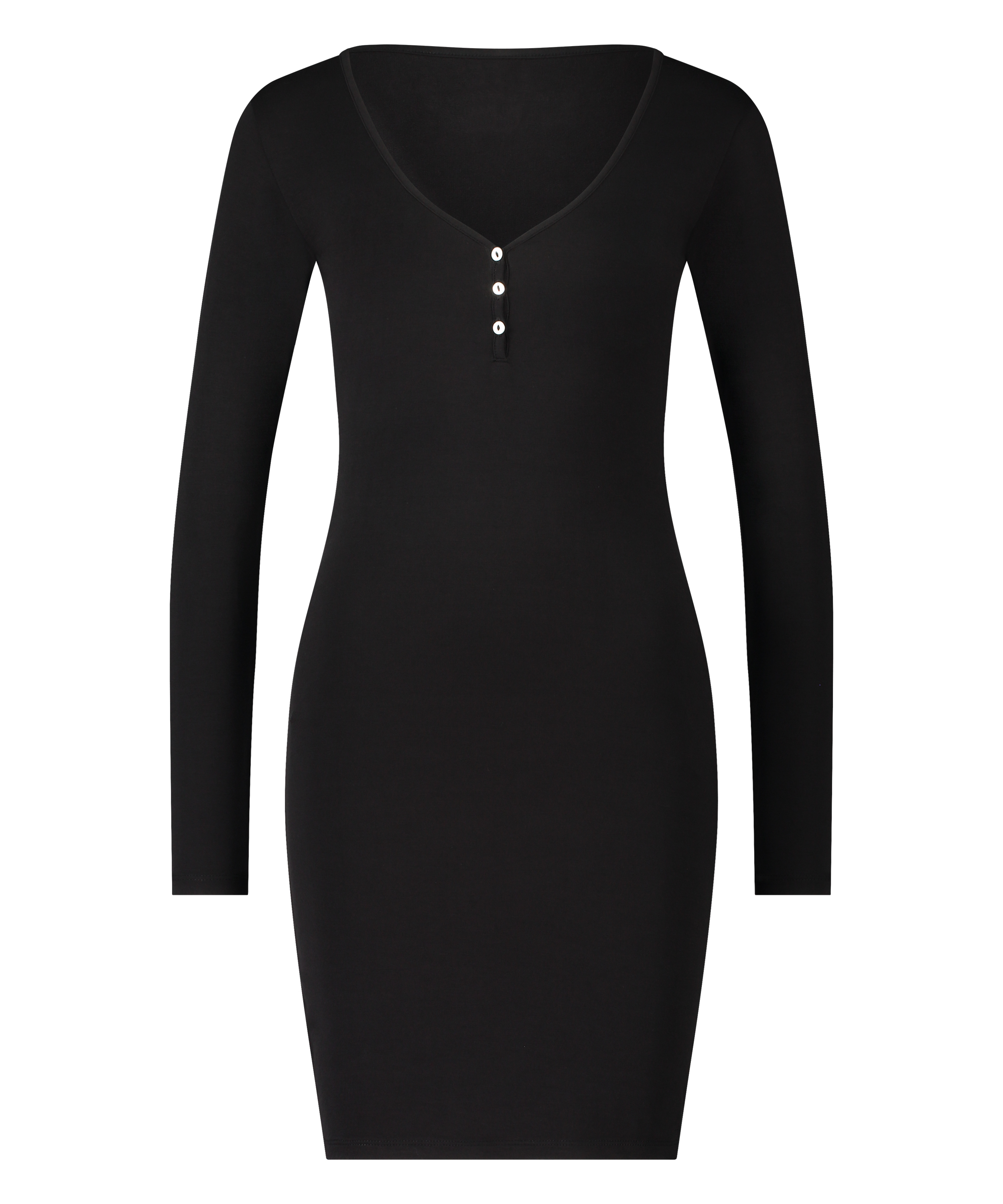 Nattskjorte Henley, Lilla, main