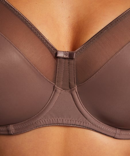 Uvattert bh med b&oslash;yle minimisering Nina, Brun