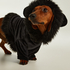 Hundeonesie i fleece Lucy Hale, Svart