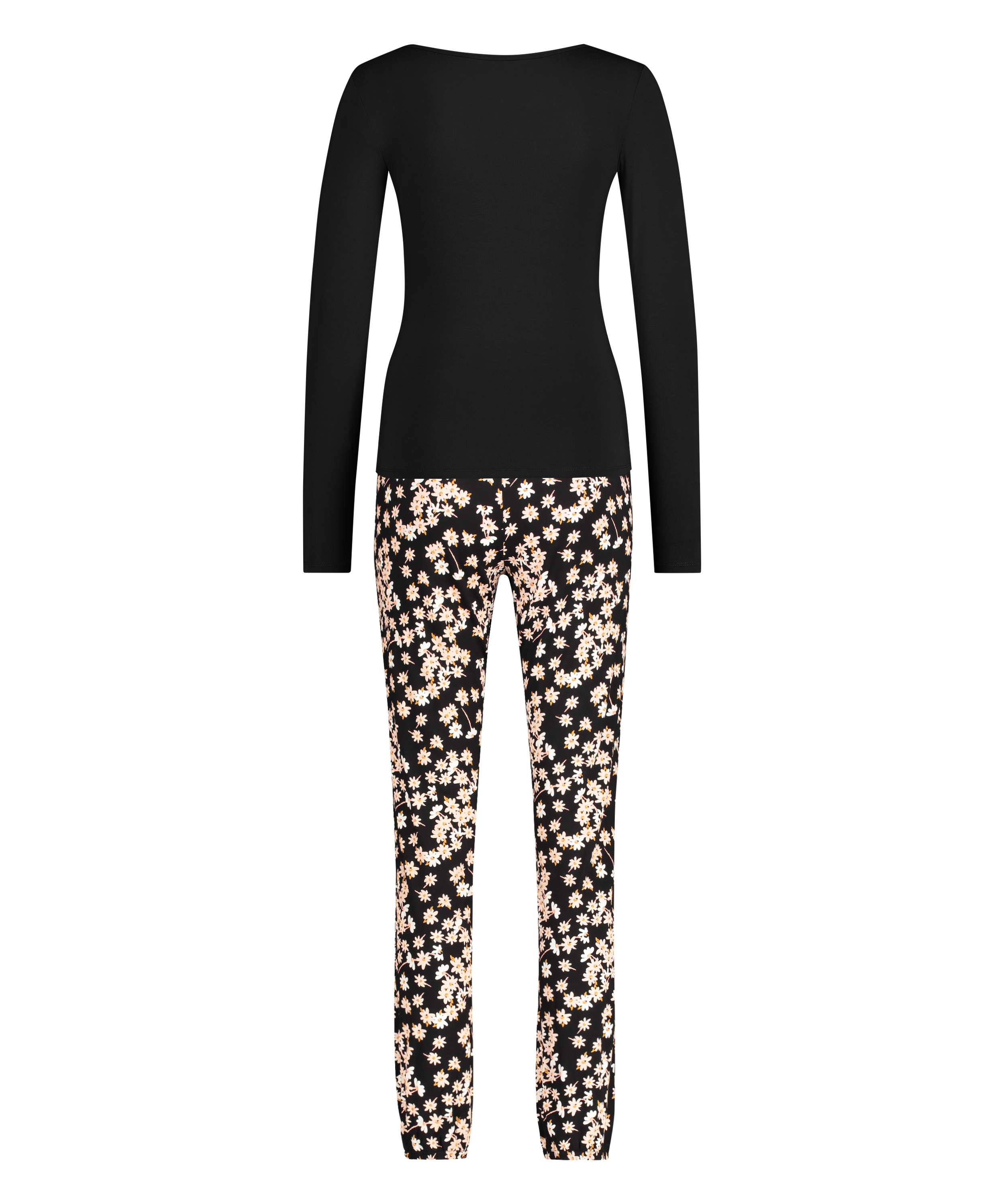 Daisy pysjamassett, Svart, main