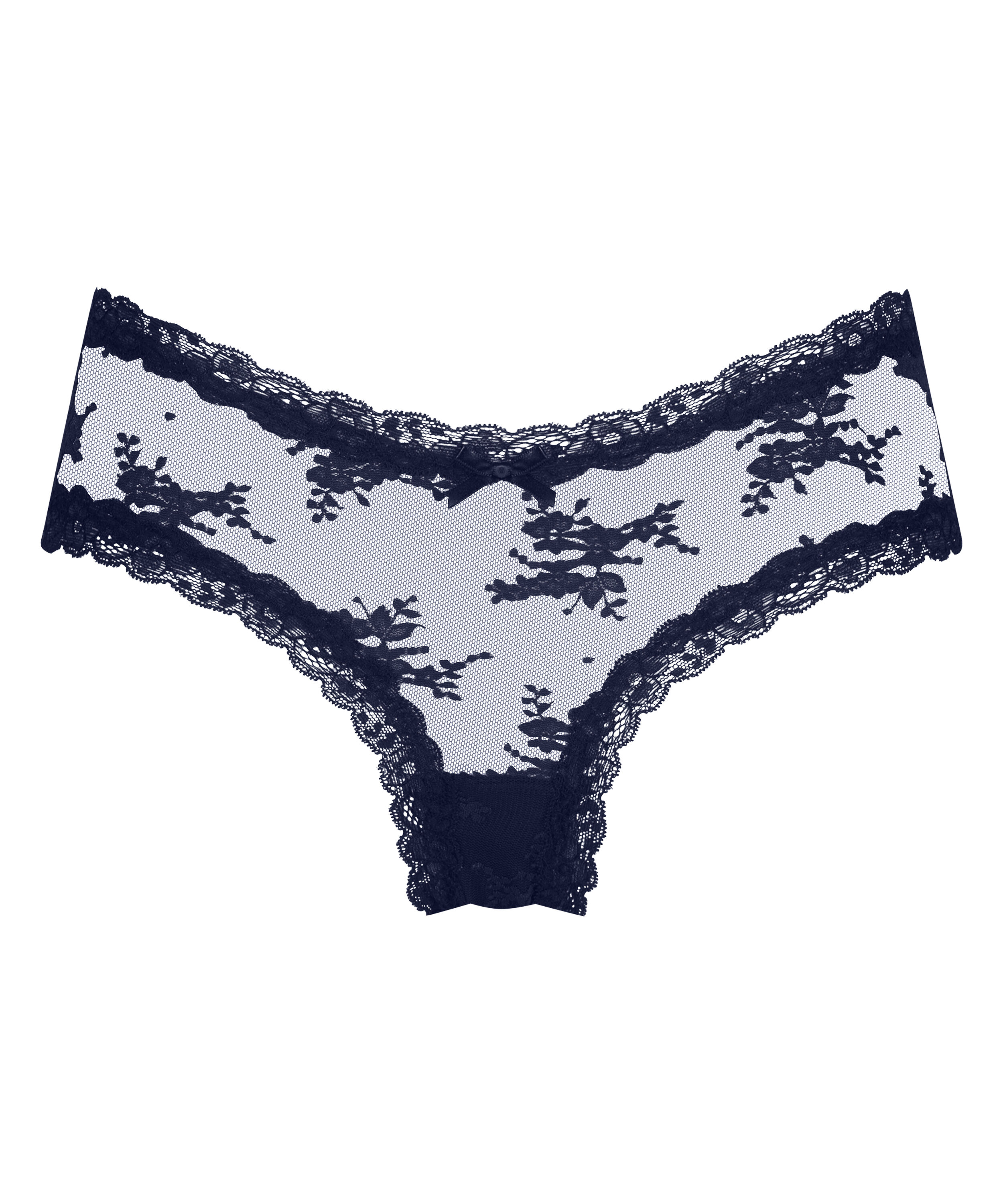 Brasiliansk truse V-shape Mesh, Bl&aring;