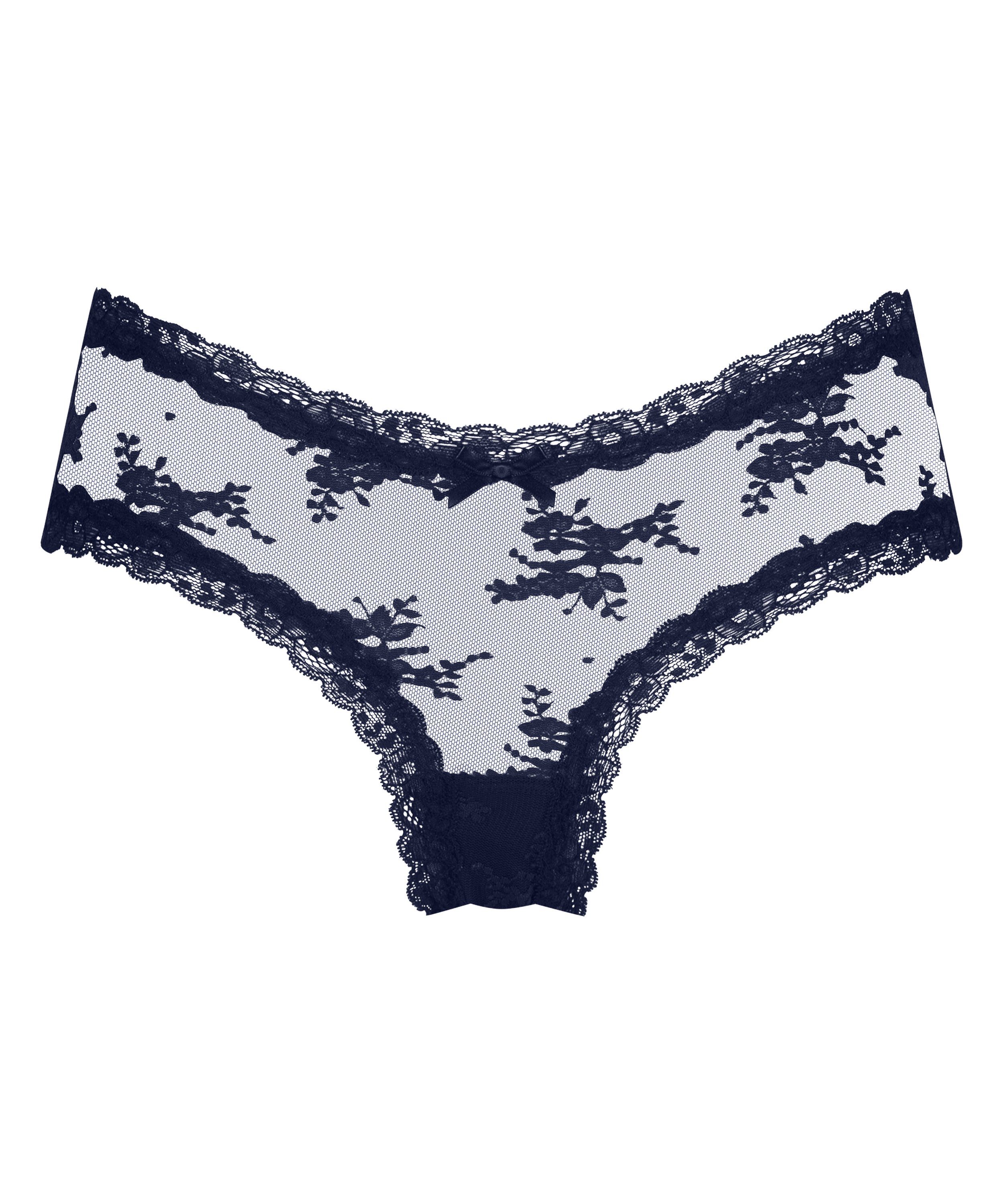 Brasiliansk truse V-shape Mesh, Bl&aring;, main