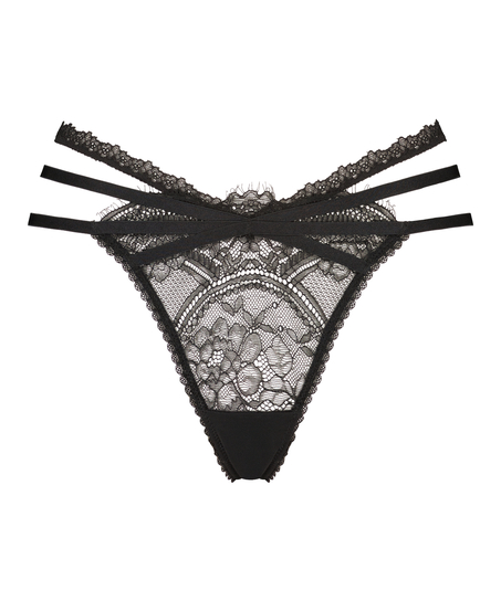 Normani g-streng, Svart