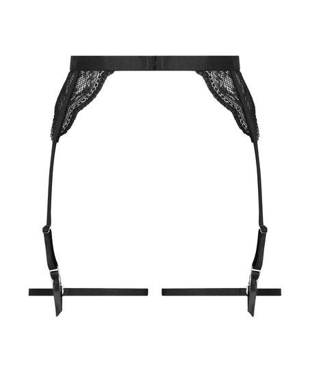 Isabelle strømpeholder, Svart