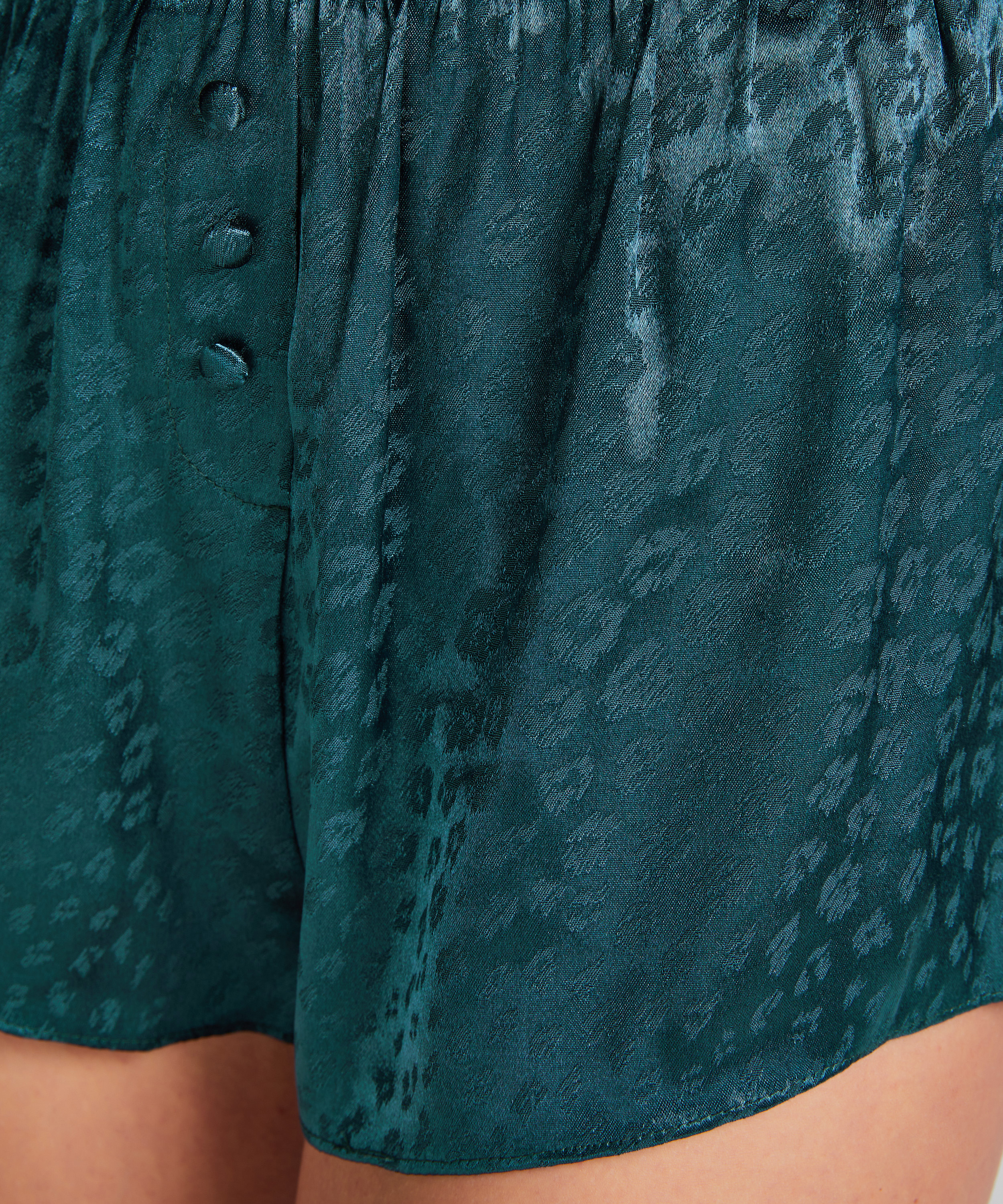 Shorts Leopard, Blå, main