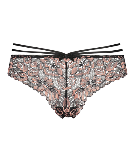 Bine g-streng, Svart