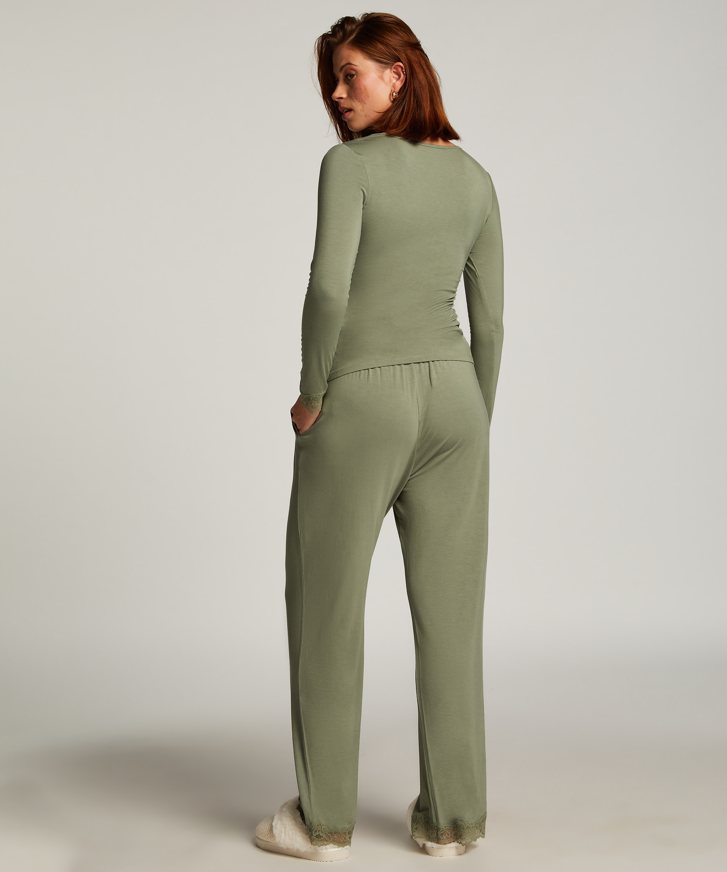 Pyjamasett, Grønn, main