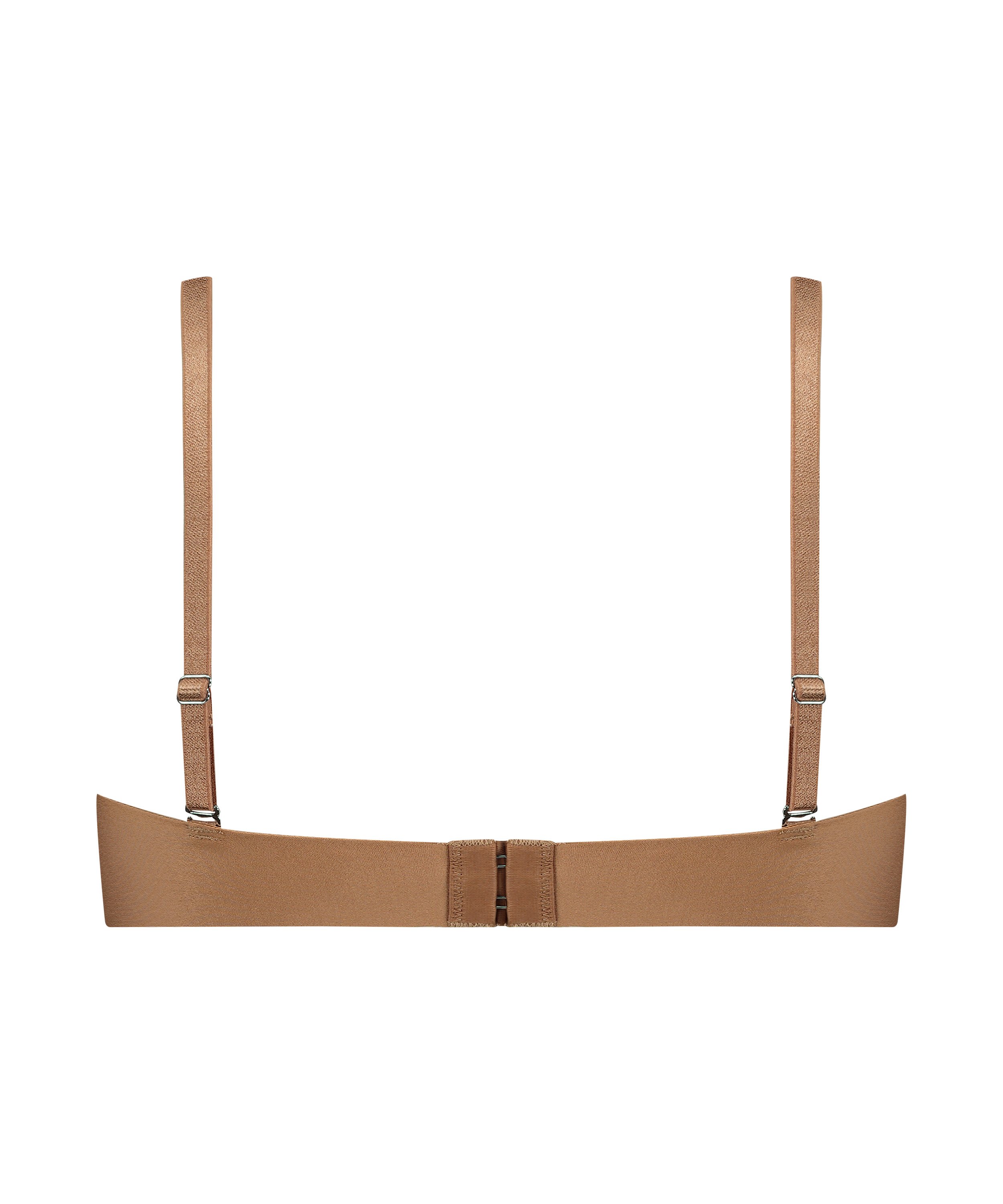 Vattert bh met bøyle stroppeløs Jane, Brun, main