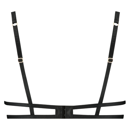 Angelica spile-BH uten polstring, Svart