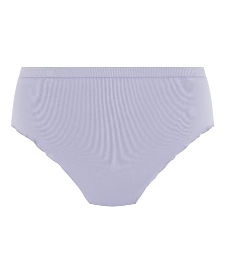 Renee Rib Brazilian Short, Lilla