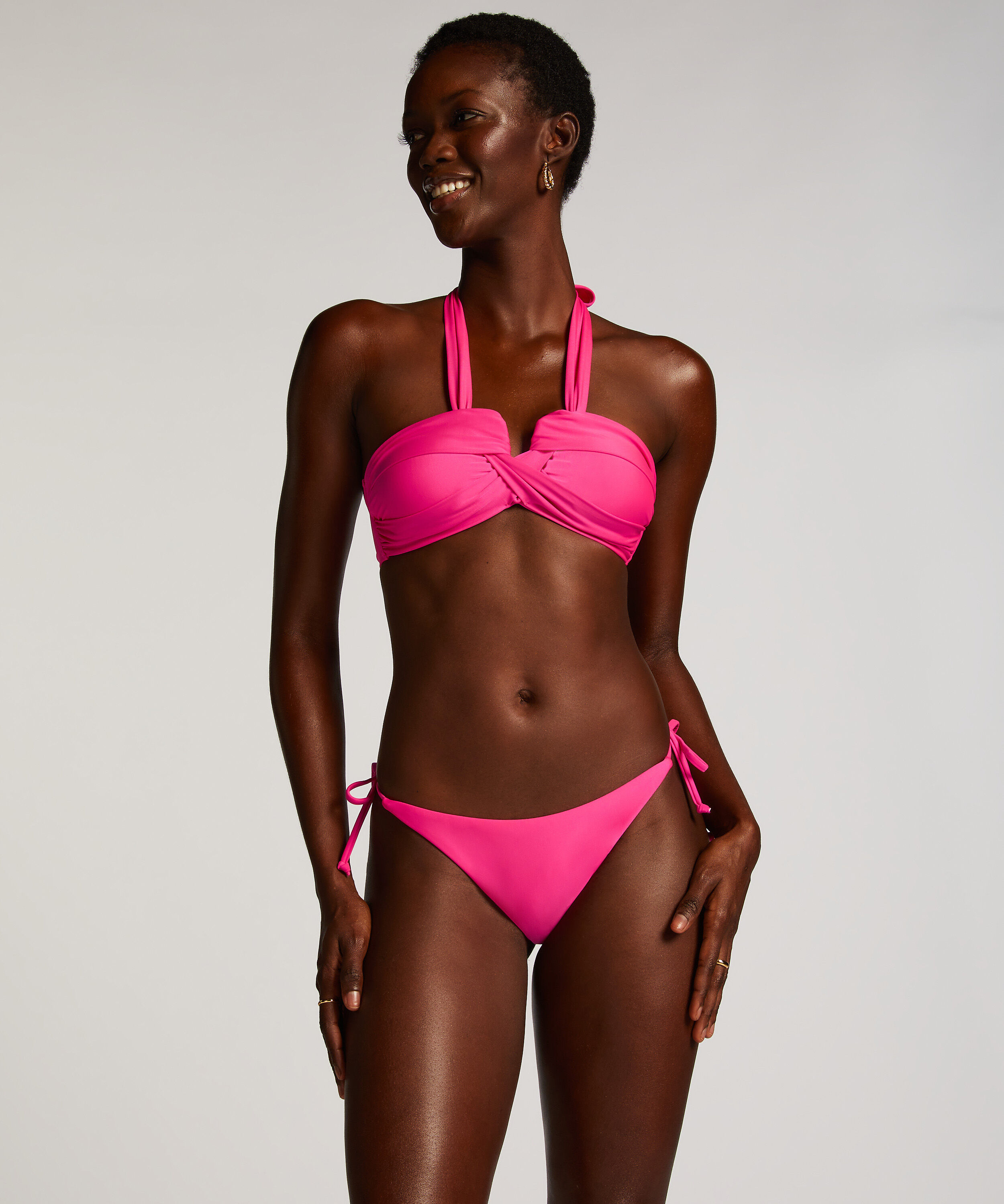 G-streng Bikini Underdel Naples, Rosa