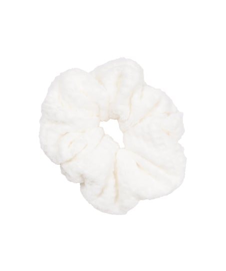H&aring;rb&aring;nd og scrunchie, Hvit