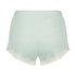Ribbestrikker blondeshorts, Grønn