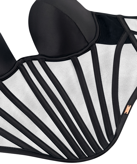 Bustier Paige, Svart