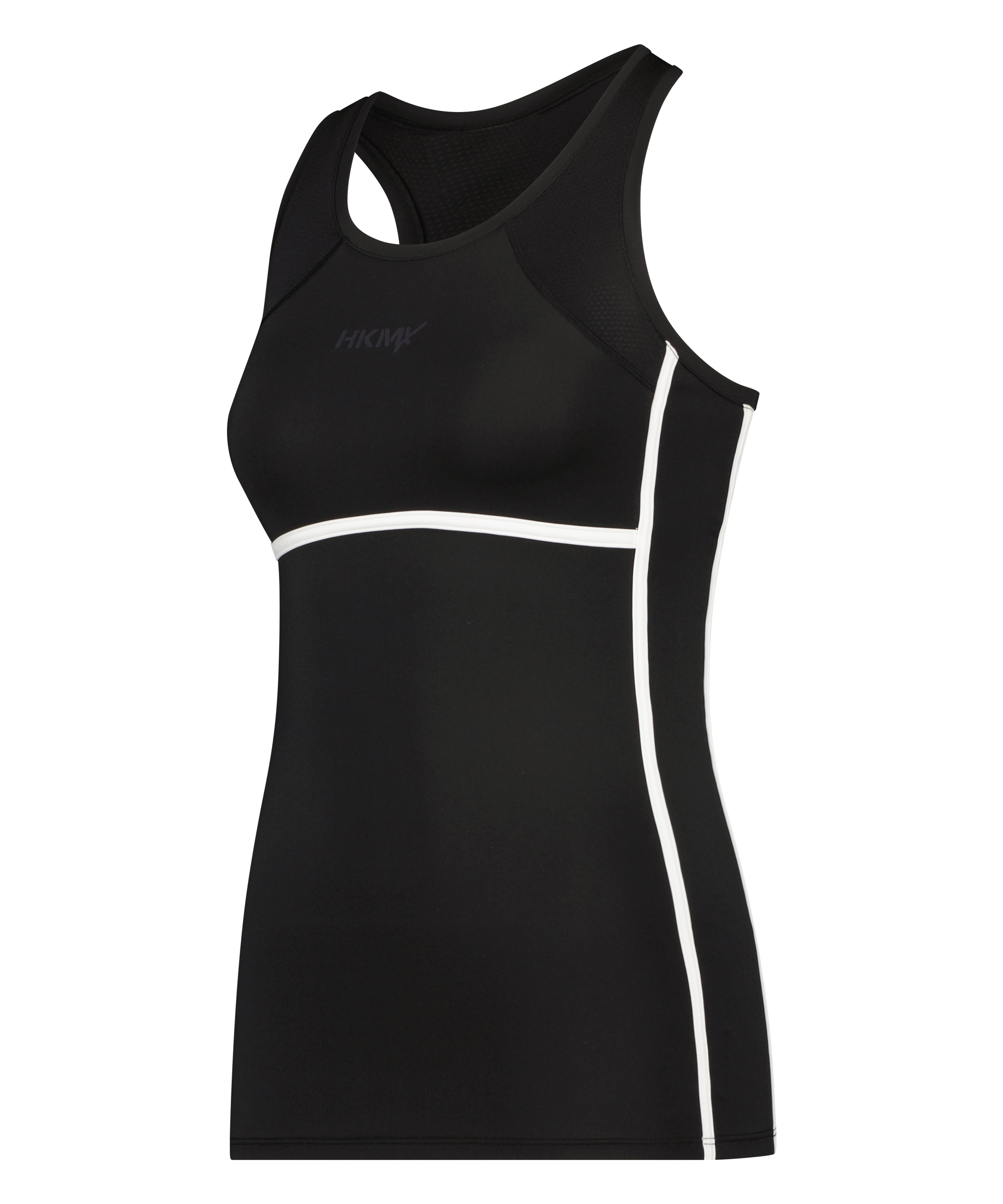 HKMX Ayla topp med smal passform, Svart, main