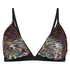 Pride triangle bikinitopp, Svart