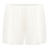 Pointelle Short, Hvit