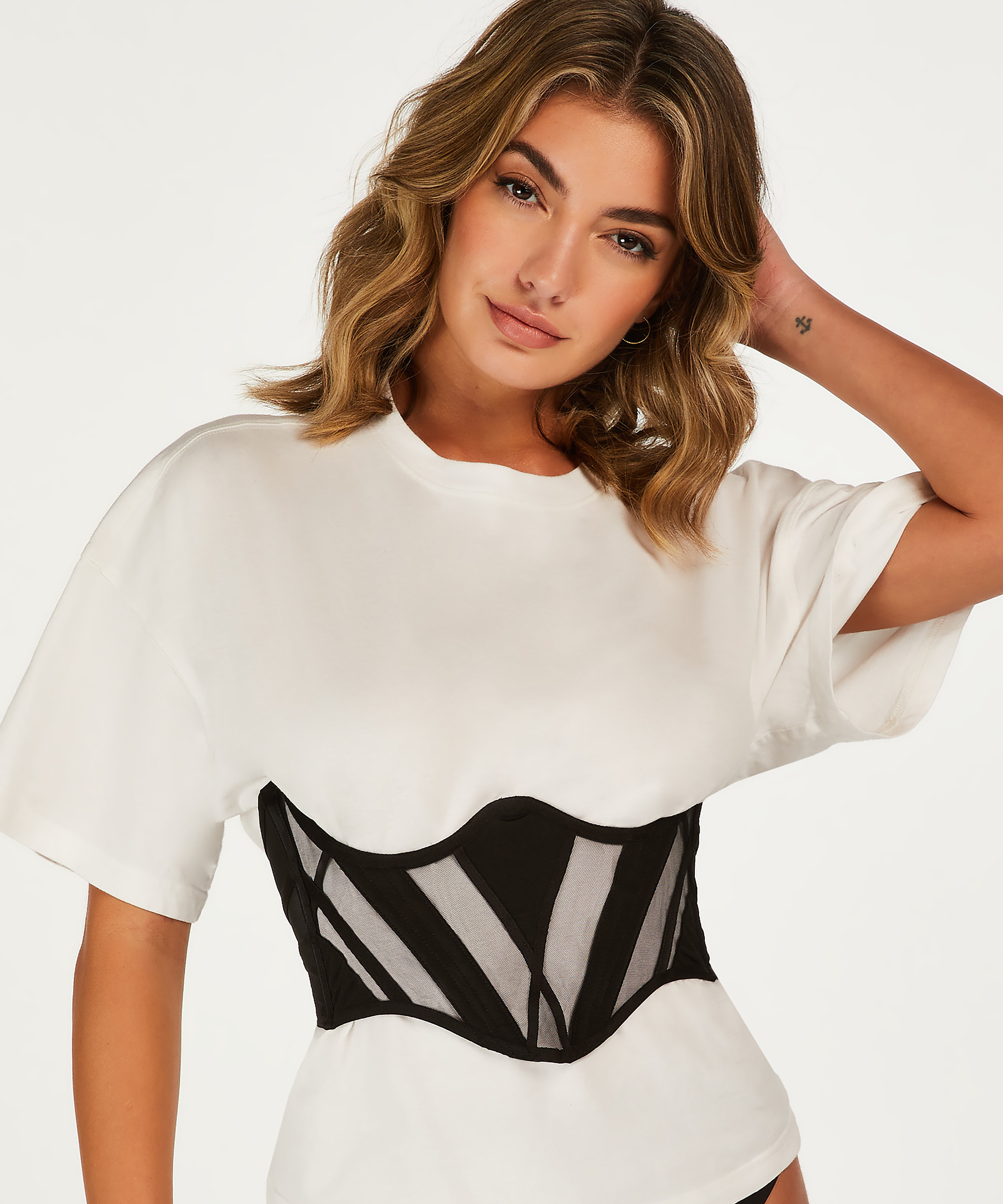 Bustier Slay, Svart, main