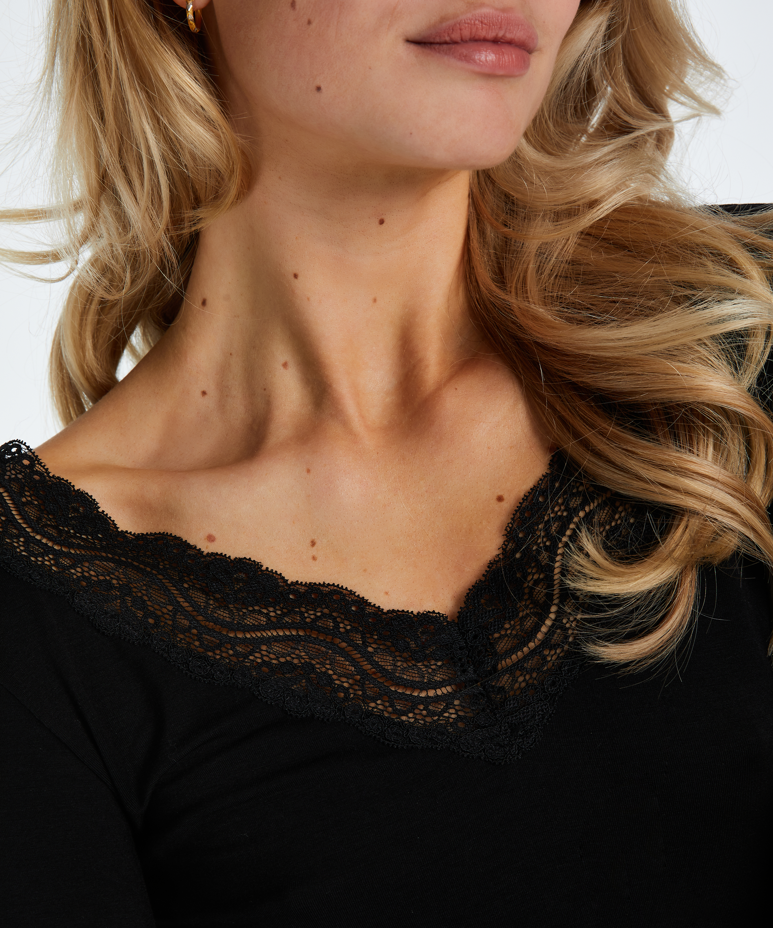 Daisy pysjamassett, Svart, main