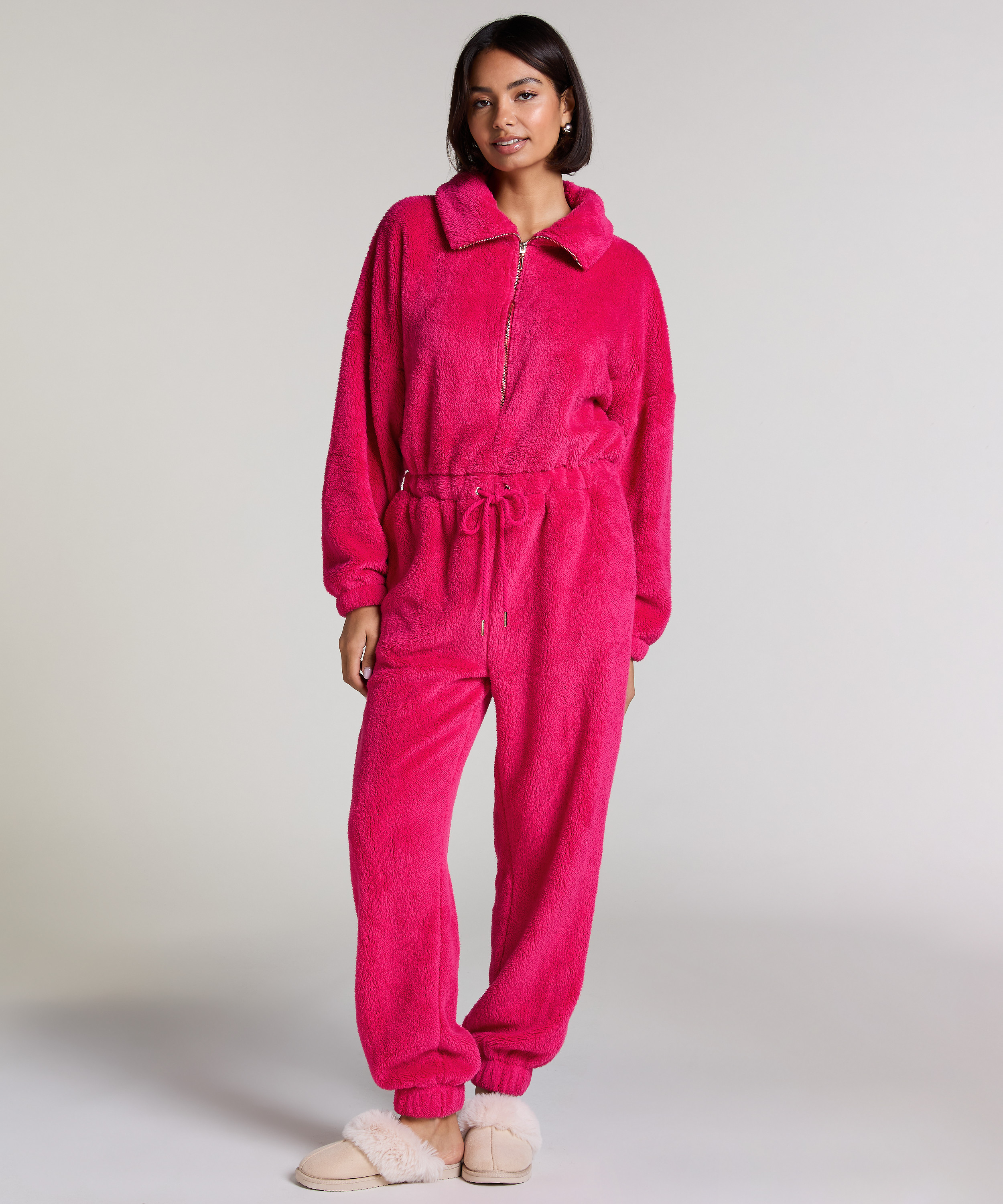 Onesie Fleece, Rosa, main