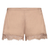 Scallop Lace silk pyjama shorts, Rosa