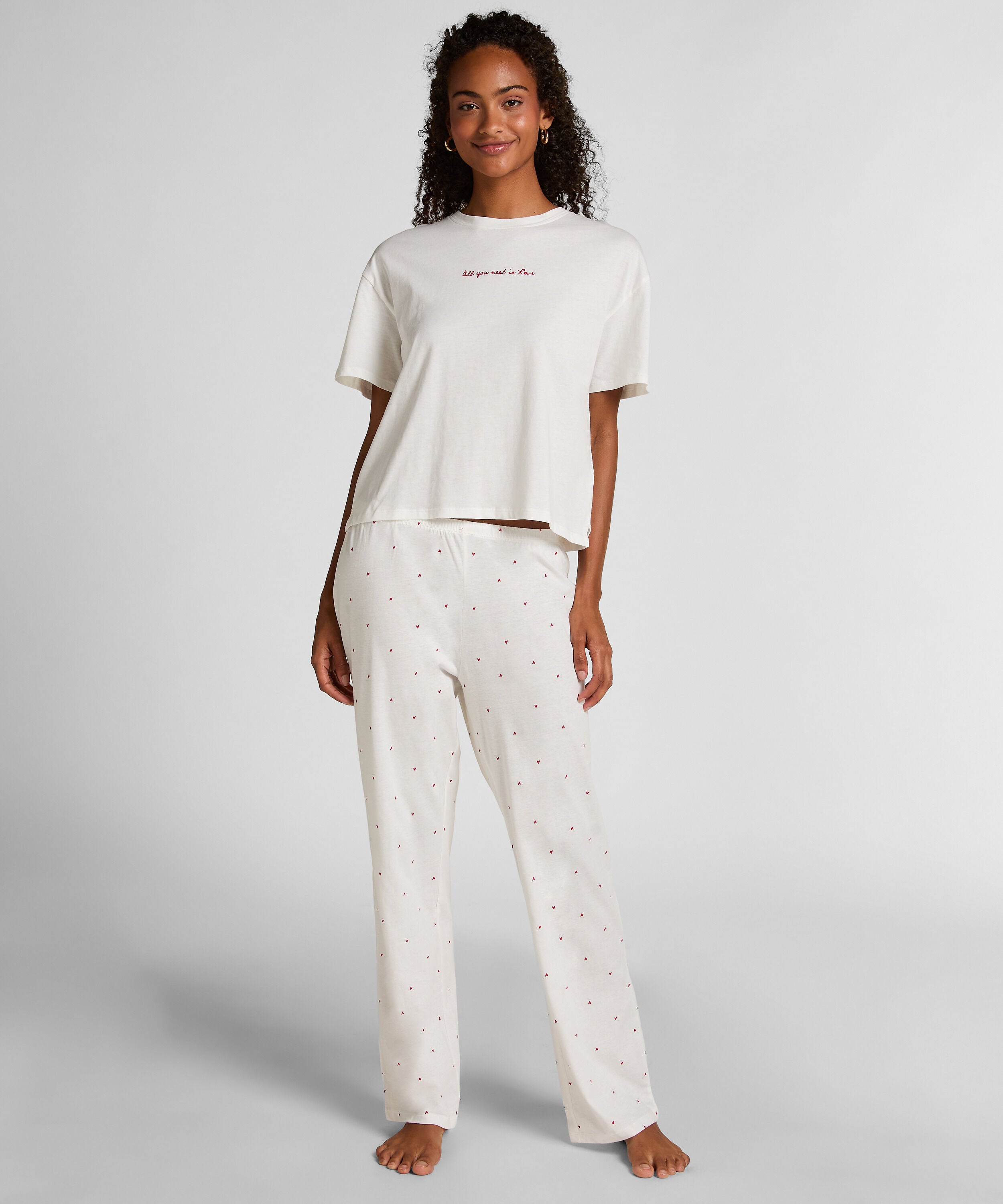 Pysjamassett Cotton Print