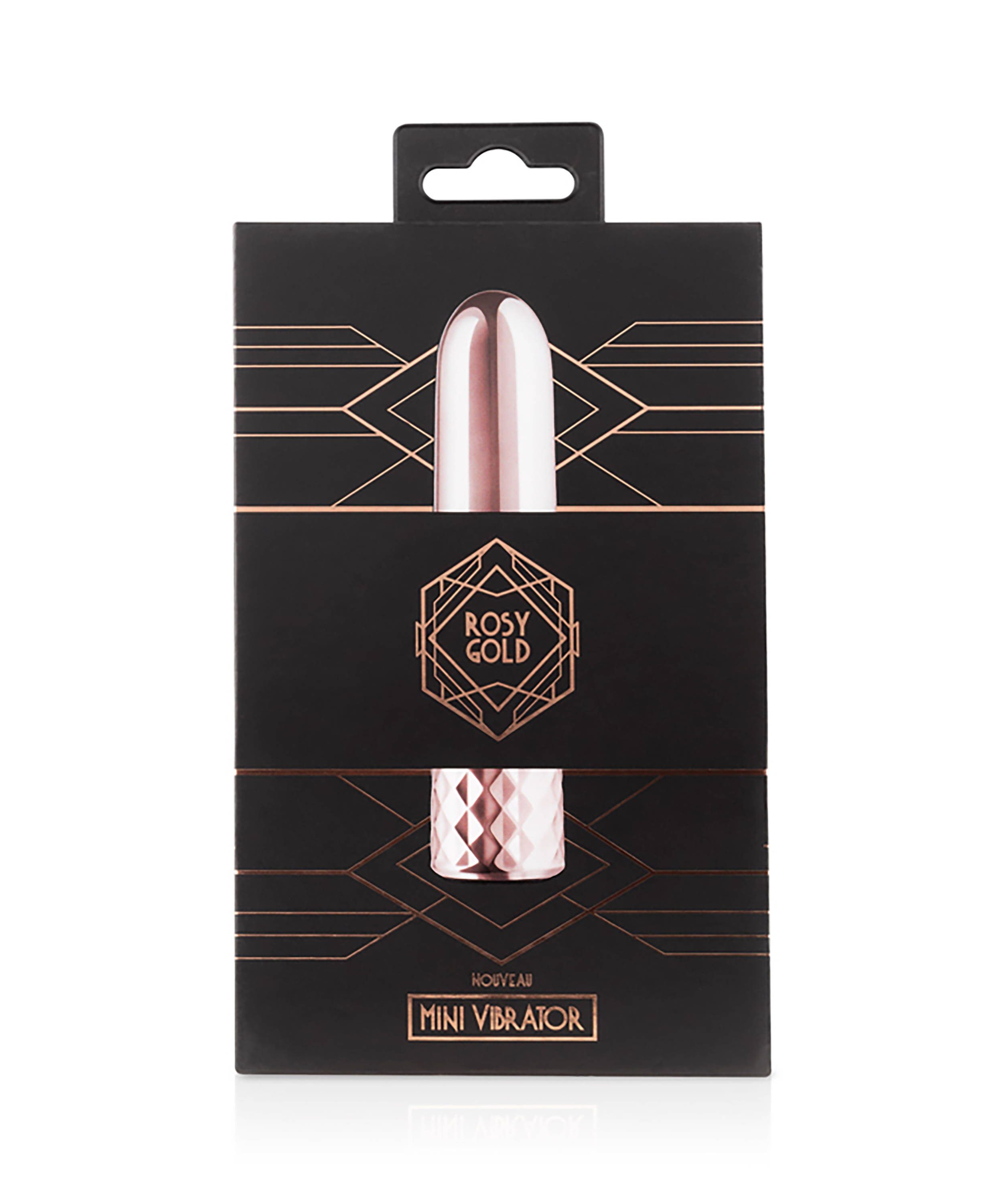 Rosy Gold Nouveau Minivibrator, Rosa, main