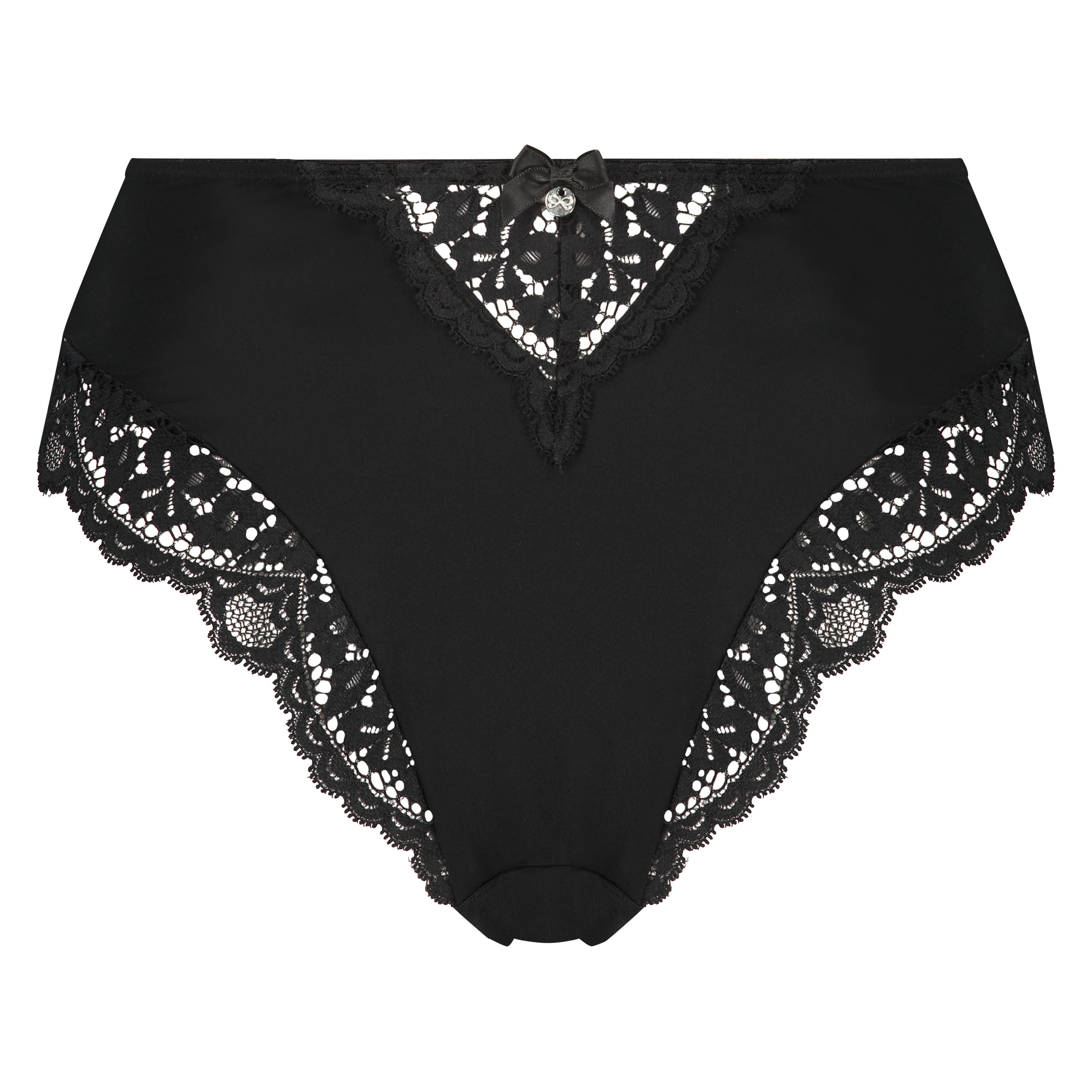 Marina brasiliansk truse med h&oslash;y skj&aelig;ring, Svart, main