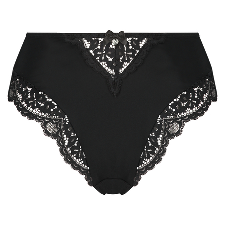 Marina brasiliansk truse med h&oslash;y skj&aelig;ring, Svart