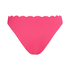 Høykuttet Bikini Underdel Scallop, Rosa