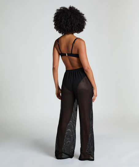 Bukser i strandstrikk, Svart