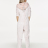Novelty Fleece Onesie, Rosa