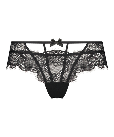 Lillie brasiliansk truse, Svart