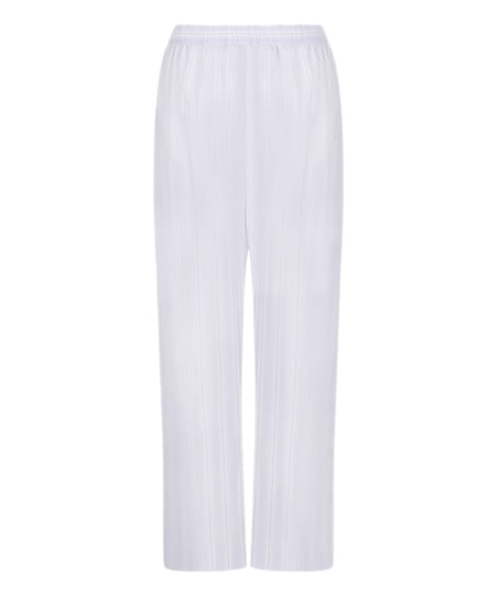 Pant Woven Cotton Stripe, Lilla