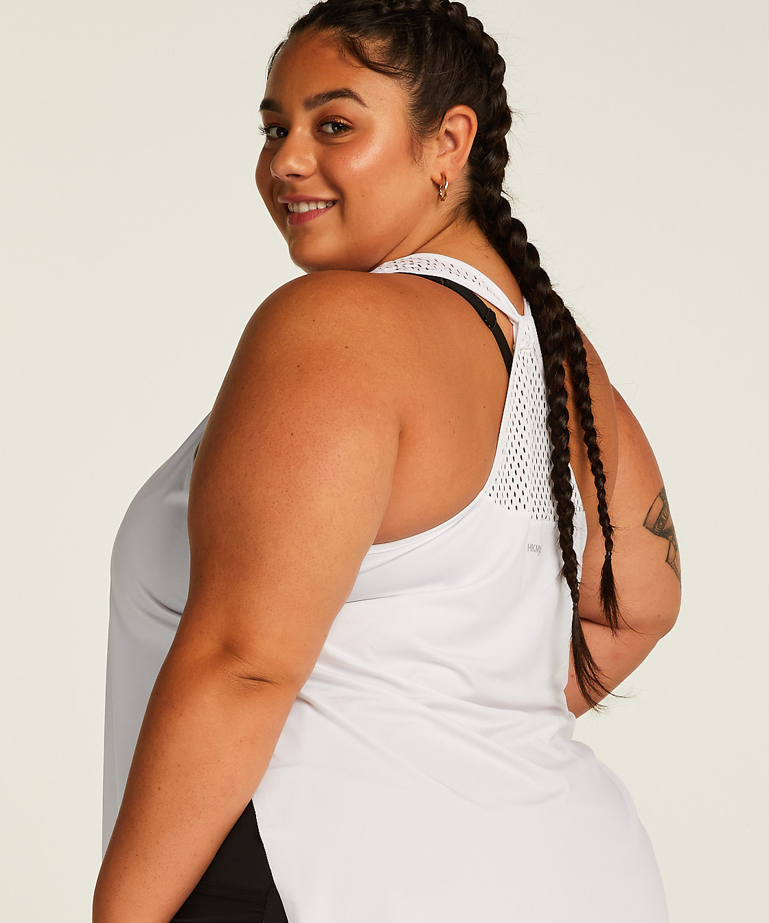 HKMX Tanktopp Performance, Hvit, main